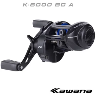 Carretilha Kawana k-6000 BG Drag 6,8kg Anti Cabeleira Azul