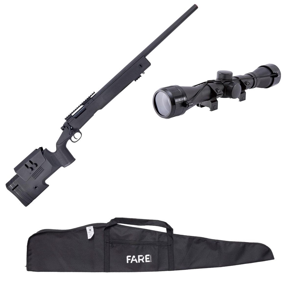 Sniper Airsoft M40 SAS02 Core S-Series Specna Arms + Itens
