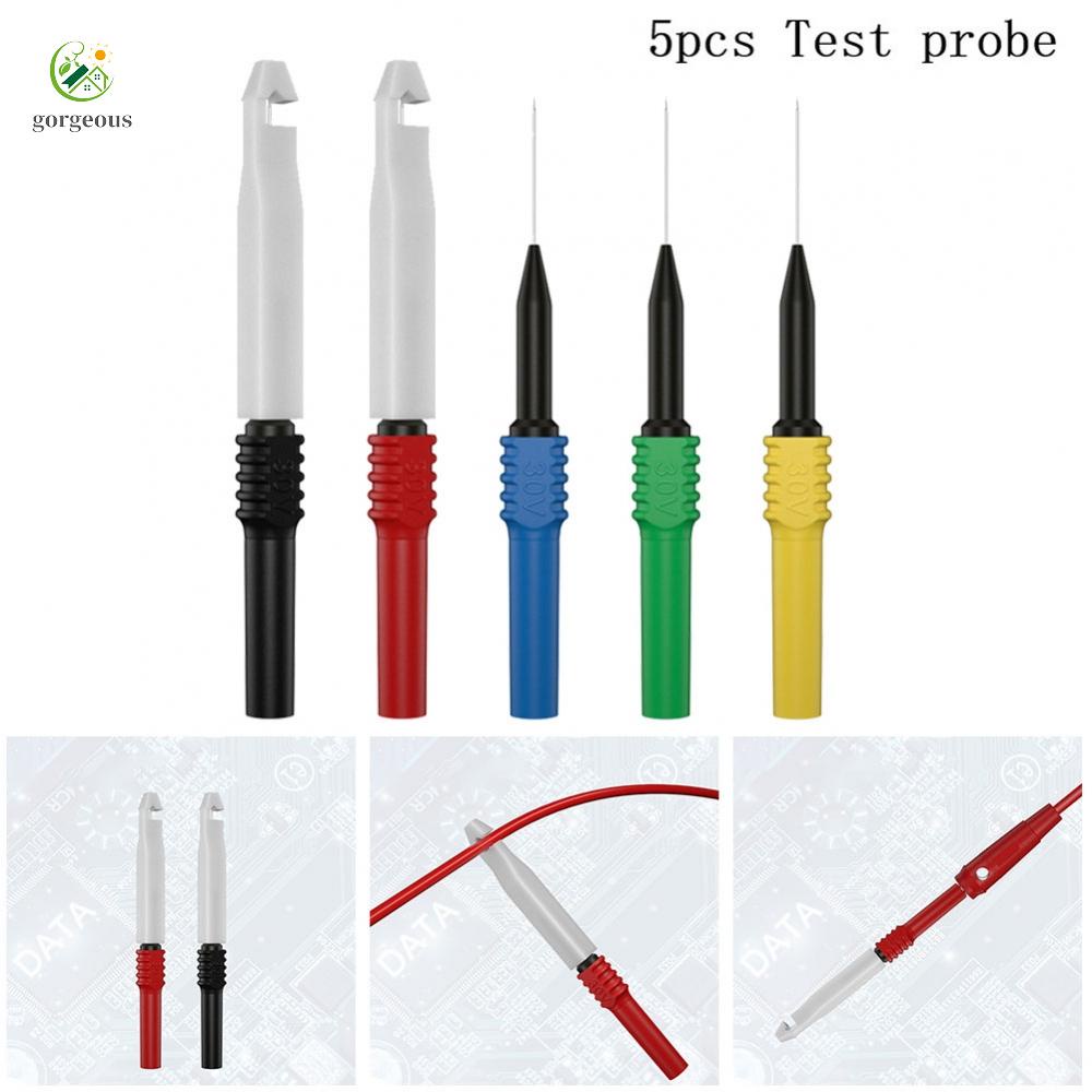 GORGEOUS~Effective and Safe Test Probe Set with Metal Contacts and 4mm ...