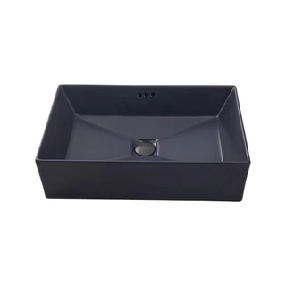Cuba De Apoio Para Banheiro Retangular Slim Louça Cerâmica 60 cm Lolita Pingoo - Cinza Fosco em Oferta na Shopee
