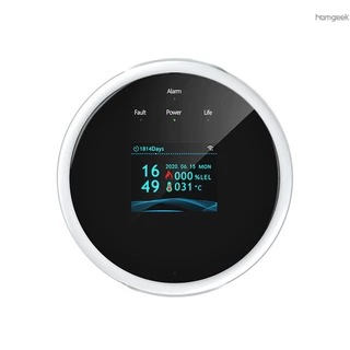 Tuya Wifi Sensor De Gás Natural Doméstico Inteligente Combustível Detector Vazamento Compatível Com O Amazon Alexa Google Assistant TOLO-7.3