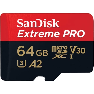 CARTÃO MEMÓRIA SANDISK EXTREME PRO MICRO SD XC 64GB 200MB/S