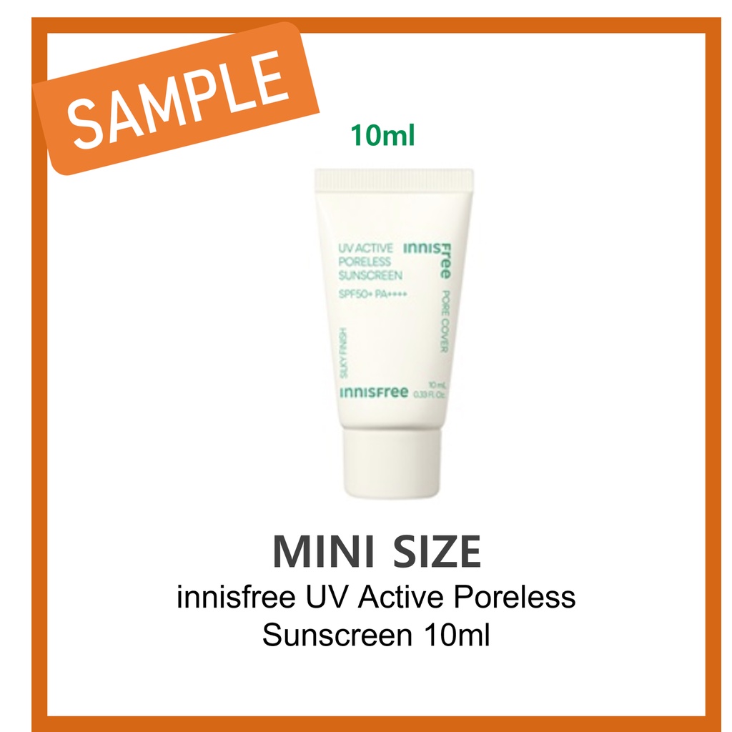 innisfree [Protetor Solar Sem Poros UV Ativo / [SAMPLE] innisfree UV ...