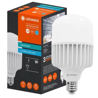 Lampada Led Bulbo 60W Bivolt E40 6500K Luz Branca Ledvance
