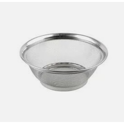 Cesta em Aço Inox 22 cm Escorredor Peneira Multiuso