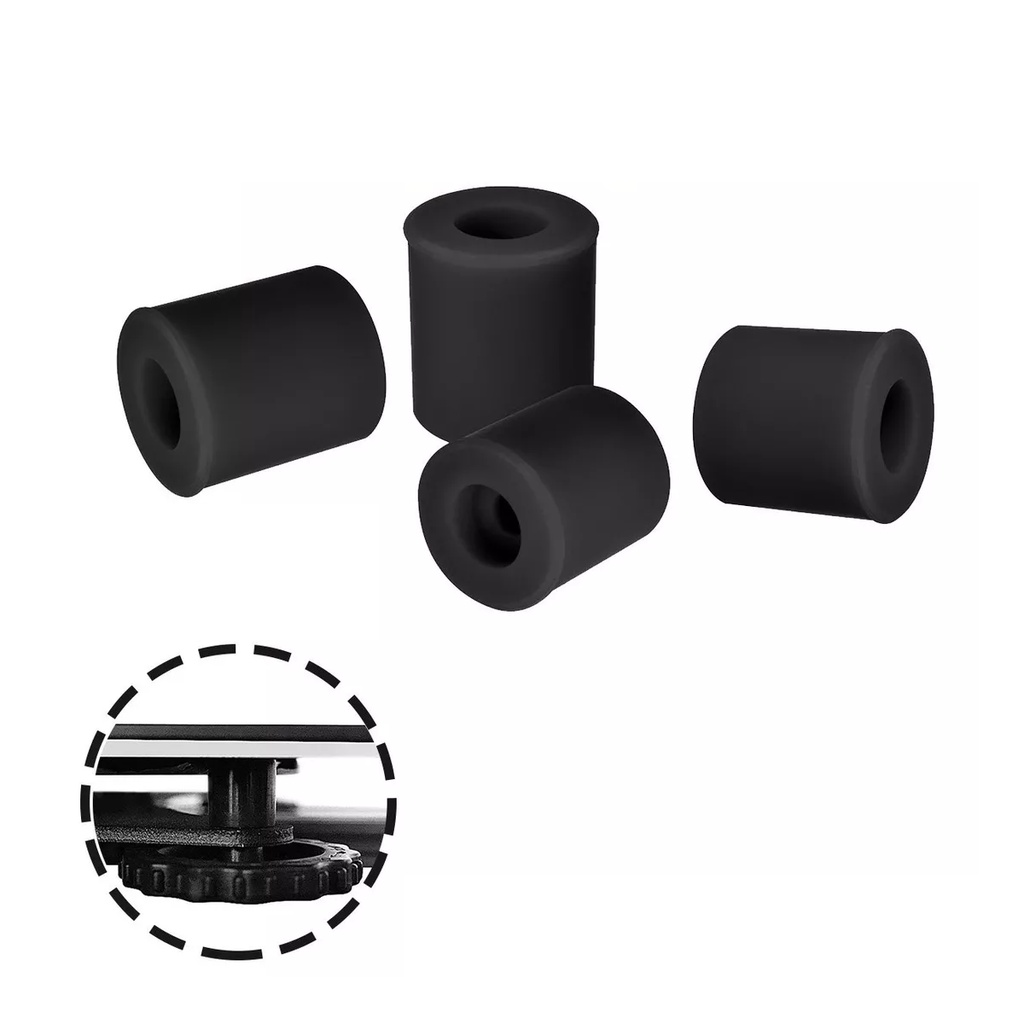 4x Espaçadores De Silicone 16mm Nivelador Mesa Impressora 3d