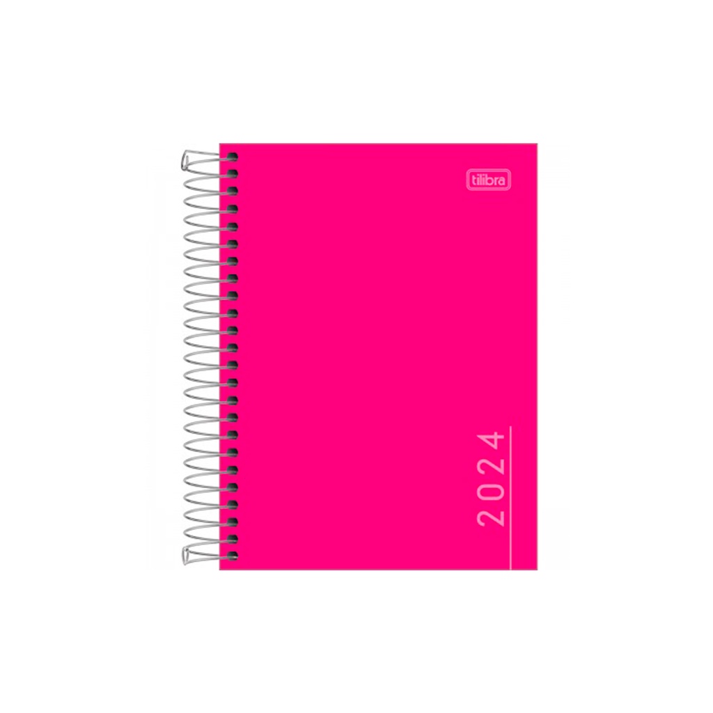 AGENDA PEPPER DIÁRIA ESPIRAL M4 2024 TILIBRA