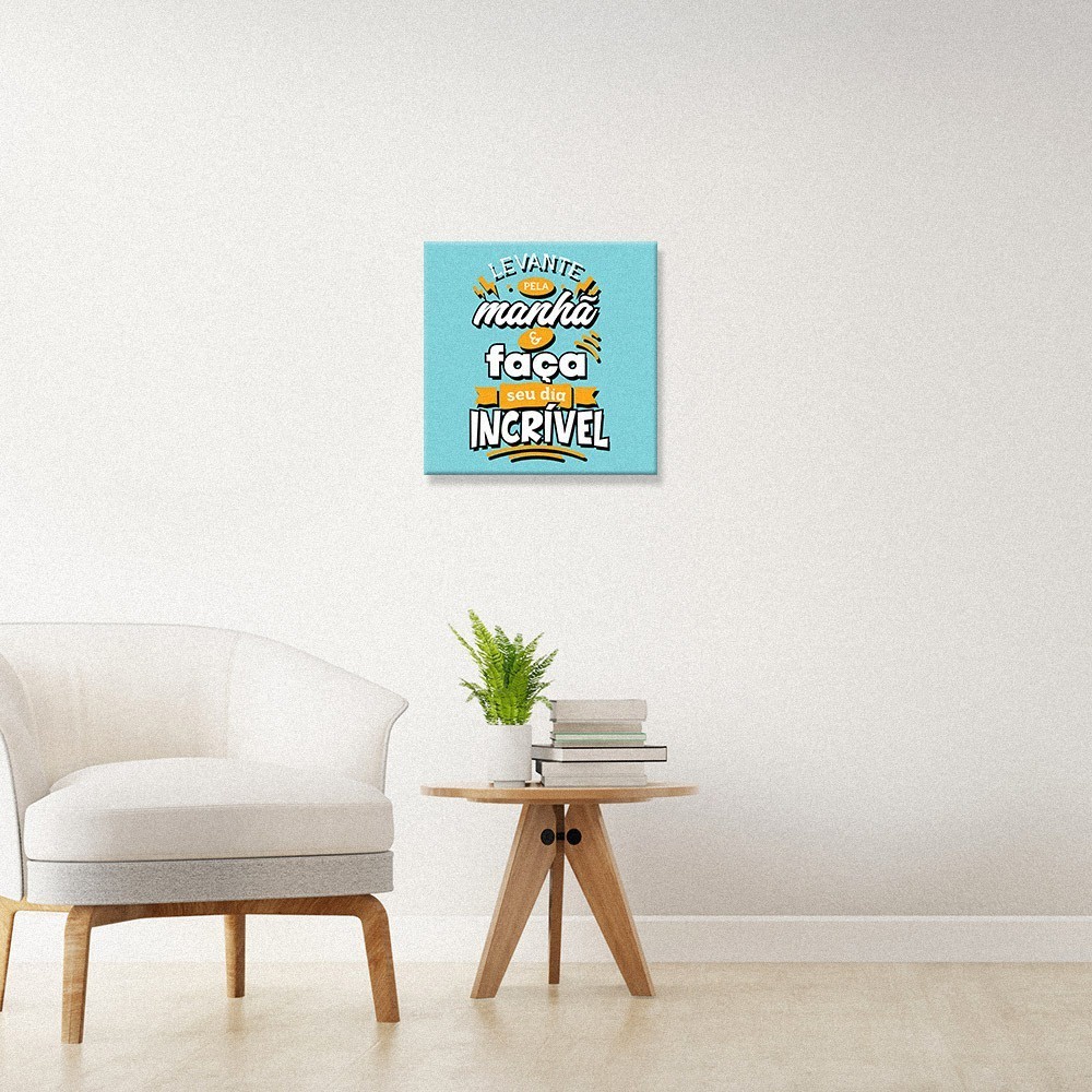 Quadro Decorativo Frases - 30X40cm - 05