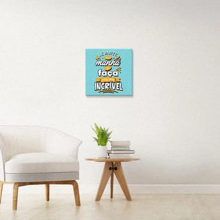 Quadro Decorativo Frases - 30X40cm - 05