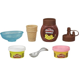 Play Doh Kitchen Creations Sorvetes Com Cobertura - Hasbro