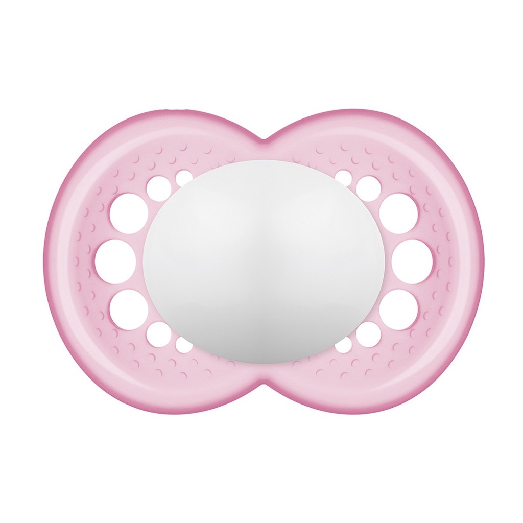 Mam Original Ciuccio in Set da 2, in Silicone Skinsoft con Custodia