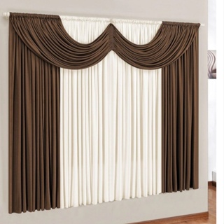 1 Cortina Paris Malha Gel 2,00 x 1,70m Sala/Quarto Luxo