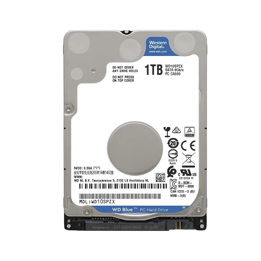 Hd Notebook Western Digital Blue 1tb Wd10spzx