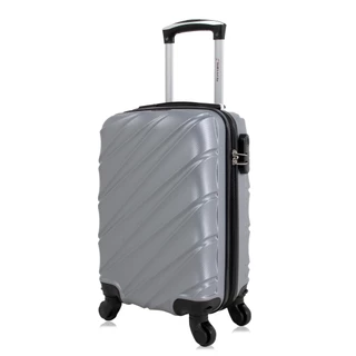 Mala de bordo prata PP Havana Swiss Move em Oferta na Shopee