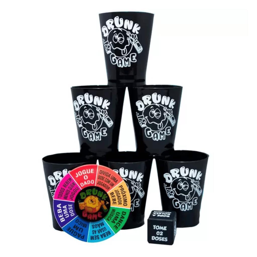 Jogo Drunk Game Drink Bebida Shot Brincadeira Embriagante Shopee Brasil