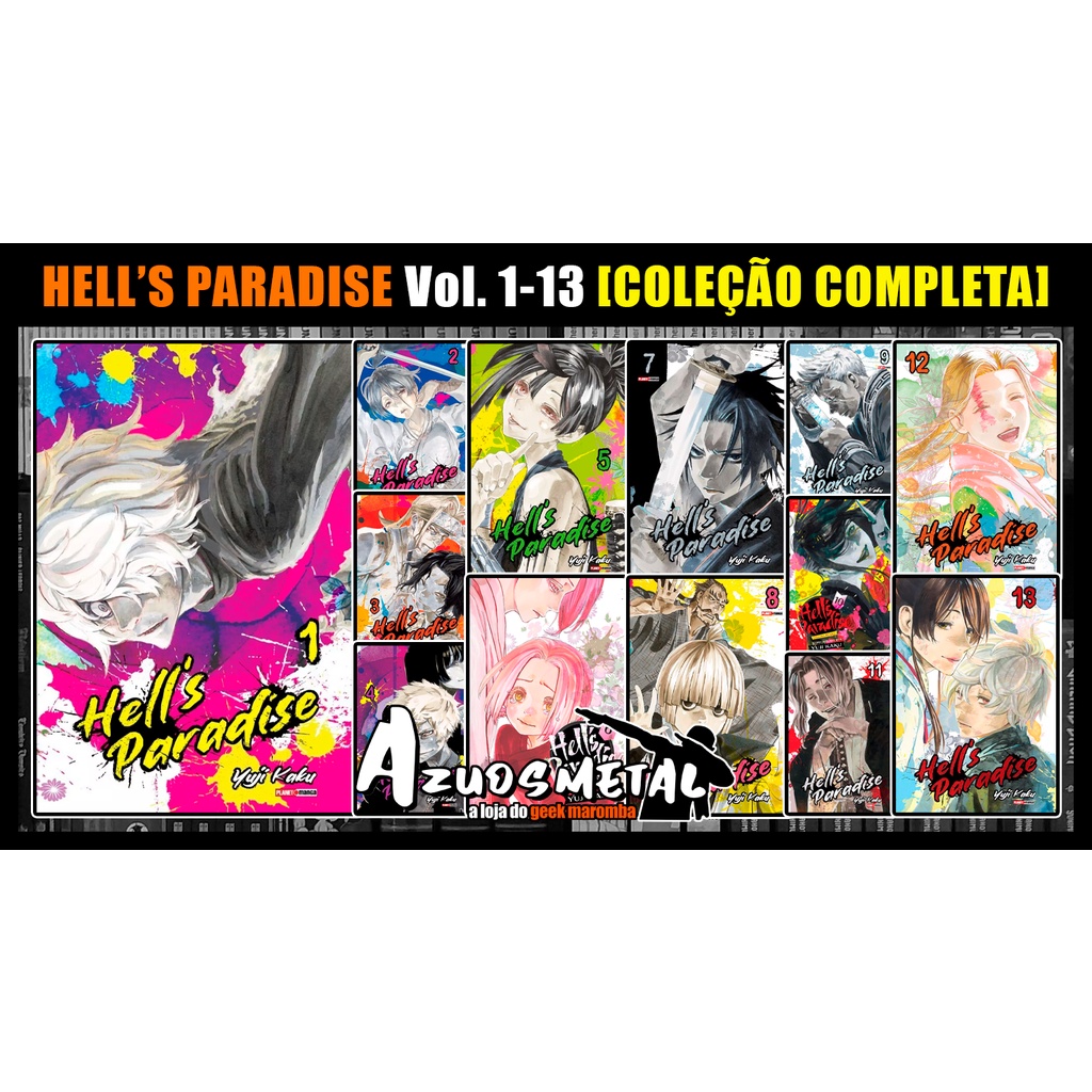 Hell's Paradise Volumes 1-13 Complete Set