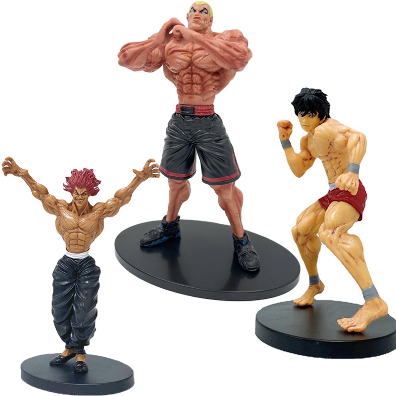 22cm anime baki figura hanma yujiro figuras hanma baki figura de ação filho  do ogre nova