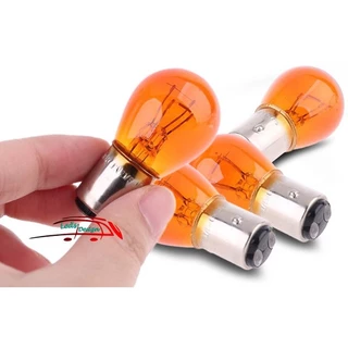 4 Lâmpada 24v 2 Polo Ambar Laranja Amarela Bay15d Caminhão