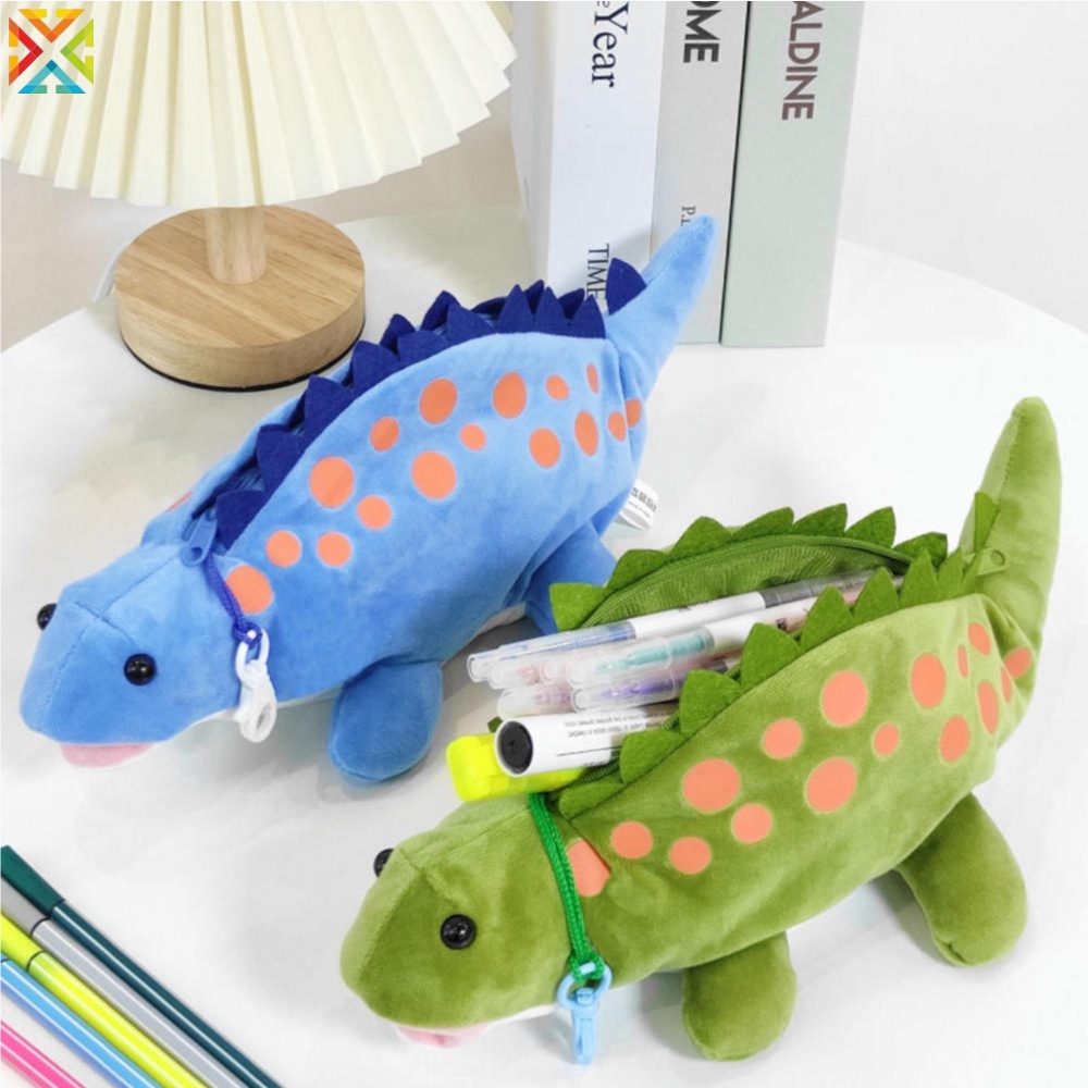 Saco De Brinquedo Dinossauro Para Crianças Caneta Criativo De Grande Capacidade Doll Cartoon Student Stationery