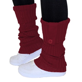 Polaina Feminina Inverno Esportiva Lã Frio Academia Lisa