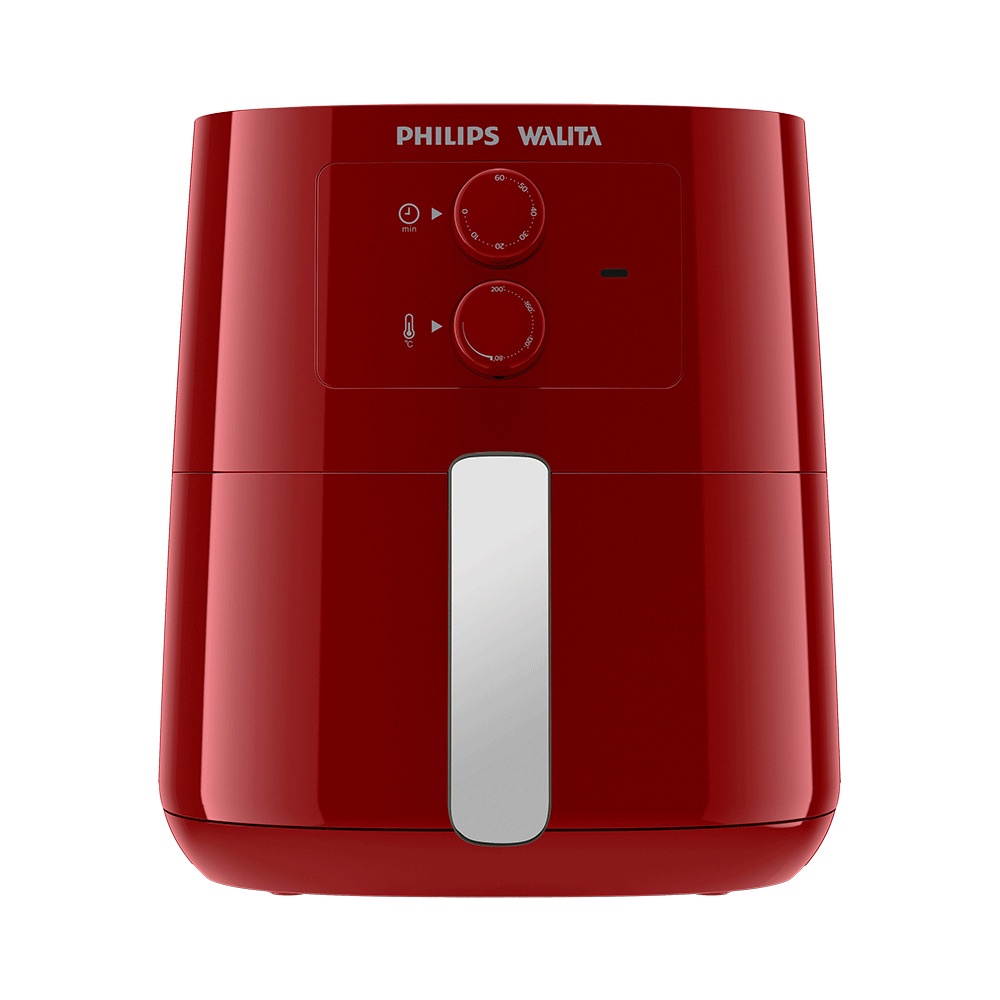Fritadeira Elétrica Airfryer Philips Walita Série 3000 4,1L 1400W Vermelha RI9201 – 220v