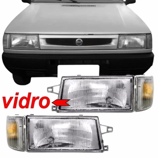 Kit Farol e Pisca Fiat Uno Fiorino Fire Mille Way Eletronic EX SX IE Smart 91 92 93 94 95 96 97 98 99 2000 2001 2002 2003