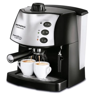 Cafeteira Mondial Espresso Coffee Cream Premium C-08 Preto 800W -110V