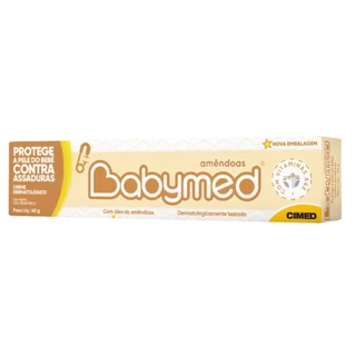Cimed Pomada Babymed com Óleo de Amêndoas 40g em Oferta na Shopee