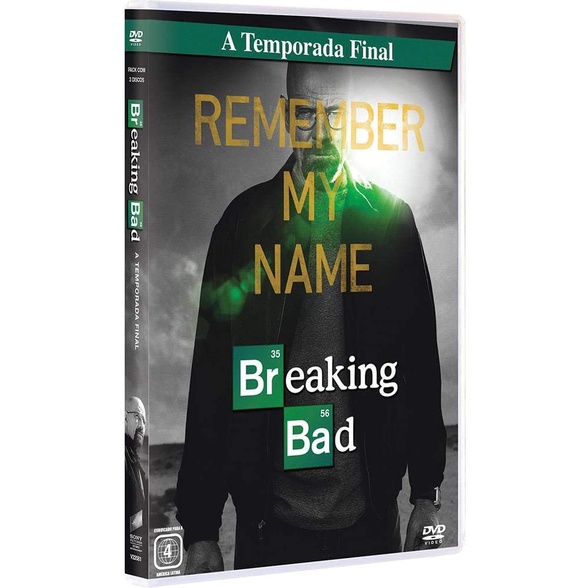 Breaking Bad - Remember My Name - Temporada Final -3 DVDs | Shopee Brasil