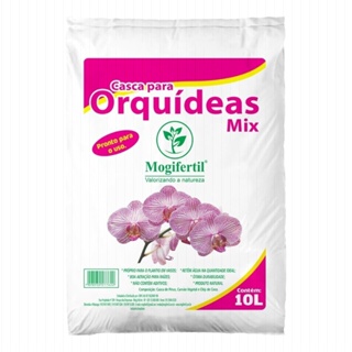 Substrato de Orquídea 10 Litros Pinus Carvão Chips Coco 3kg
