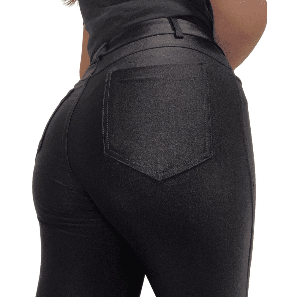 Legging K2B Cirrê com Zíper na Barra Tecido Grosso | Shopee Brasil