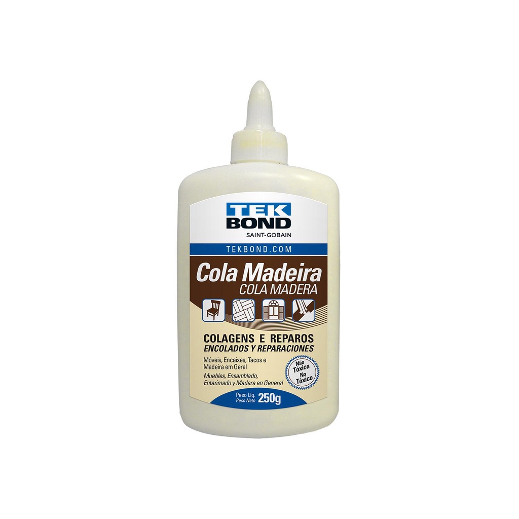 Cola madeira 250g - tekbond