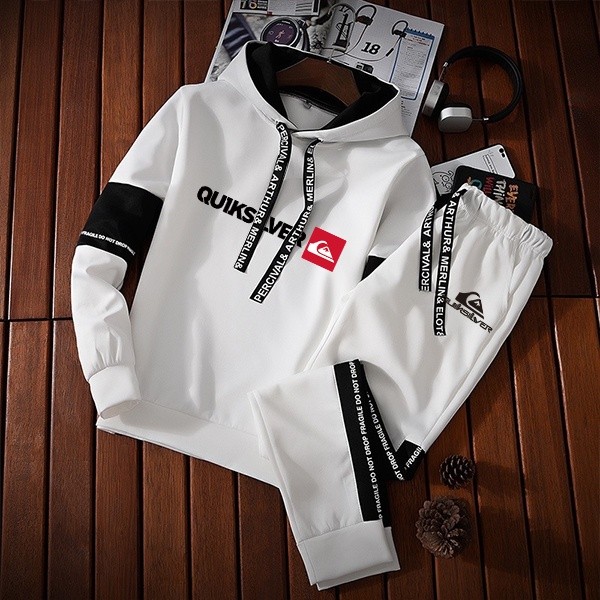 Nova Camisola casual De Outono E Inverno Para Homens Mulheres Com Capuz + Terno De Calças De Corrida