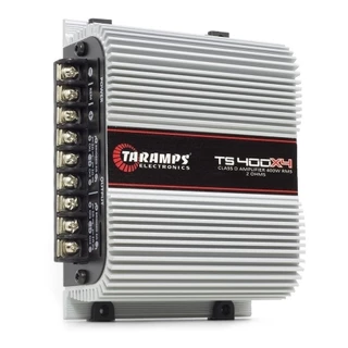 módulo amplificador potencia taramps ts400 400x4 4 canais 400 watts rms 2 ohms para alto falante em Oferta na Shopee