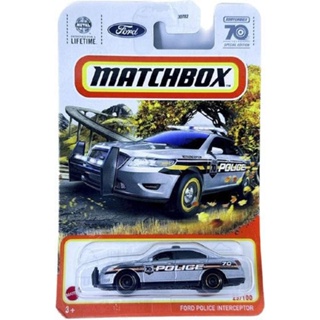 Matchbox Basics Ford Police Interceptor - Mattel