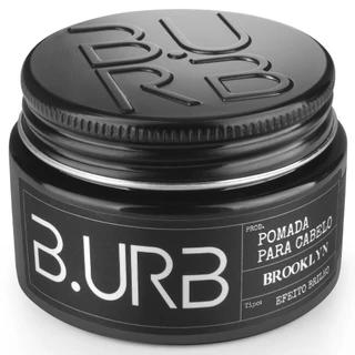 Pomada para Cabelo Brooklyn Efeito Brilho 100g Barba Urbana B.URB