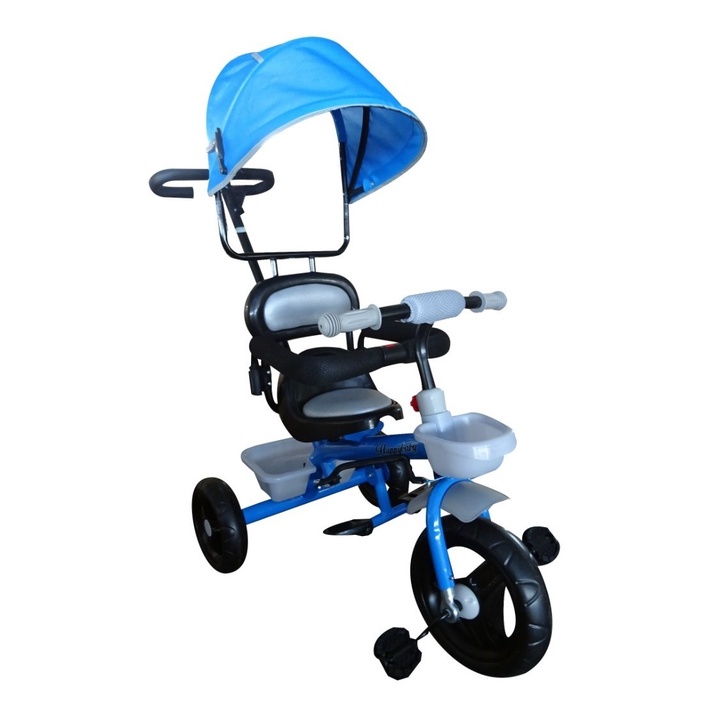 Triciclo Velotrol Tonquinha Motoca Infantil Dino Azul Menino