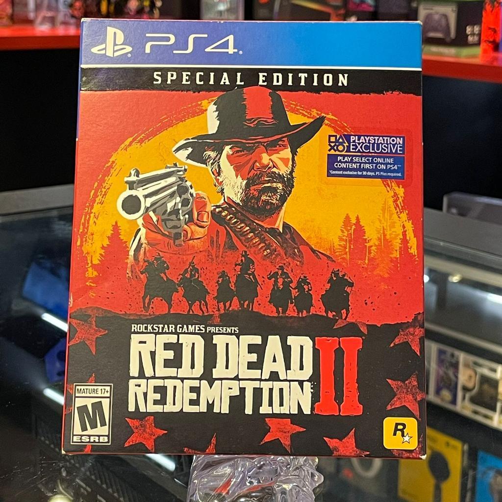 Red Dead Redemption 2 Special Edition Seminovo PS4 | Shopee Brasil