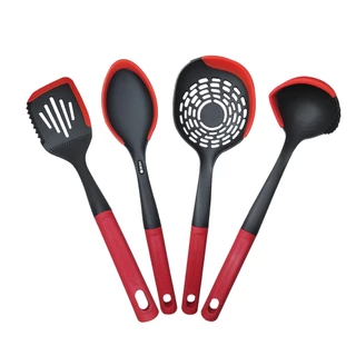 Utensílios de Silicone Ichef Polishop Red | Ichef
