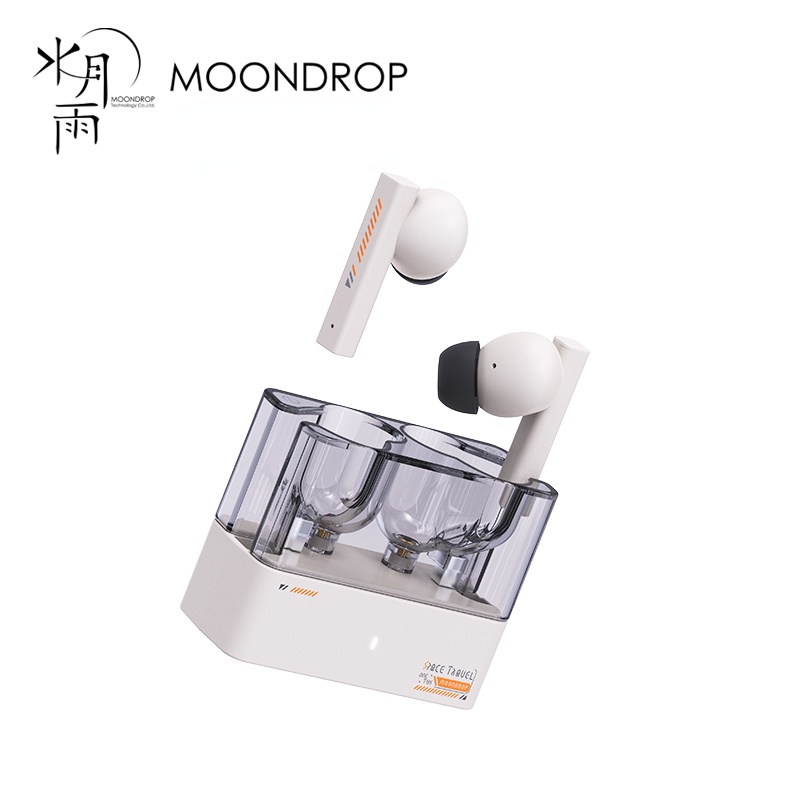 Moondrop Space Travel TWS Fone De Ouvido Bluetooth 5.3 Ruído Cancelando Verdadeiros IEMs Estéreo Sem Fio Para Atualização Da NEKOCAKE
