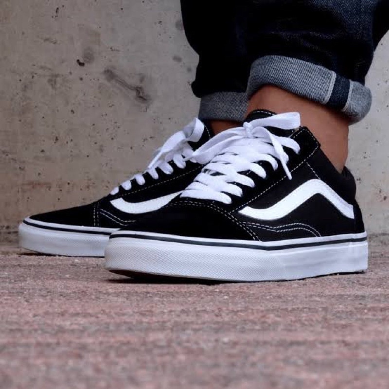 Tenis vans old hot sale skool preto promoção