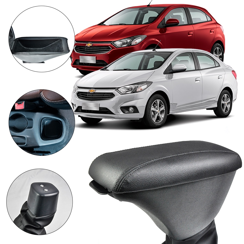 Apoio De Braço Encosto Onix Plus/ Hatch 2021/2023 Couro Bege | Shopee ...