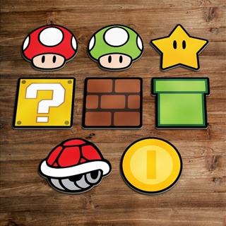 17 artes jogo Mario para caneca (Super nintendo)
