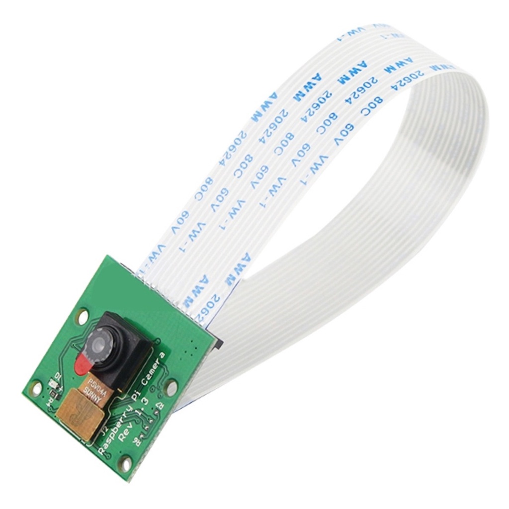 Módulo de Câmera 5MP para Raspberry PI V1.3 - CABO FLAT | Shopee Brasil