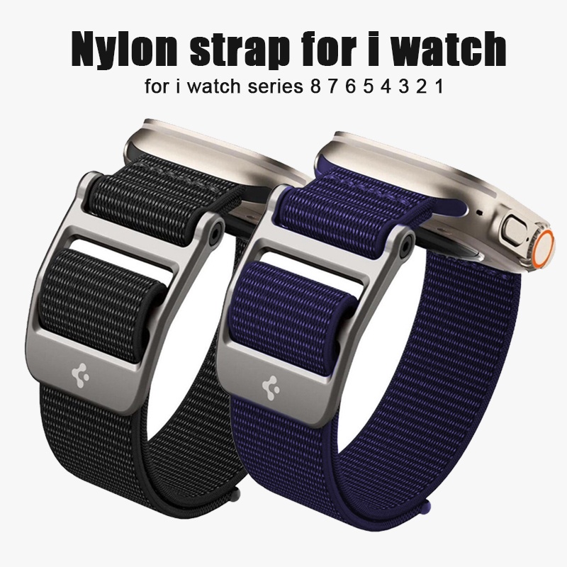 Pulseira de Nylon Nova compatível com Apple Watch Series 42mm / 44mm / 45mm  / 49mm