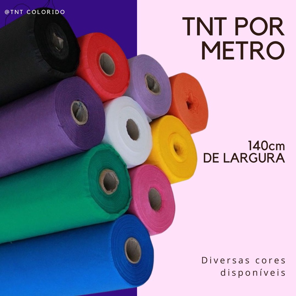 Tnt Por Metro - Escolha a Cor | Shopee Brasil