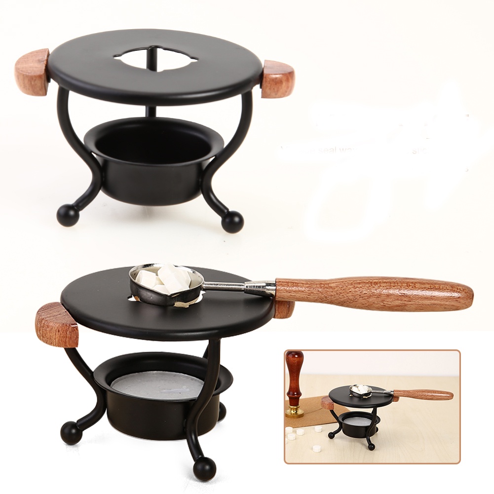 Selagem Cera Forno Fogão Tripé Fogo Pintura Cera Selo Carimbo Stick Cera Forno Forno Fogão Fusão Cola DIY Craft