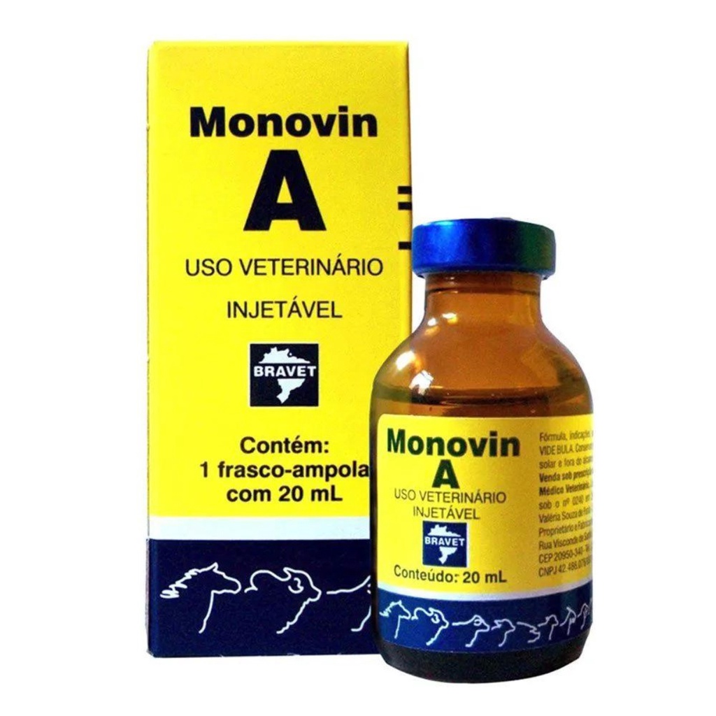 Monovin A 20ml Original (vitamina Para Seu Cabelo) | Shopee Brasil