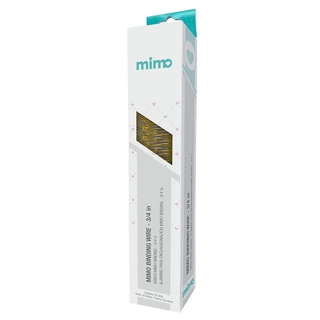 Wire-o para Encadernadora Mimo Binding - Dourado - 3/4 in - 20 Unids