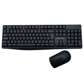 Kit de Teclado e Mouse Sem Fio Multimídia 2.4Ghz 1600dpi Usb TC270